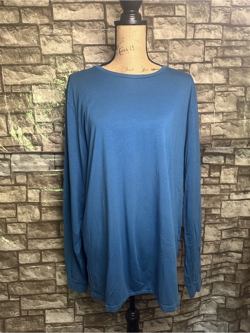 Marine Layer Men's Long-Sleeve Crew Neck Shirt Size XL